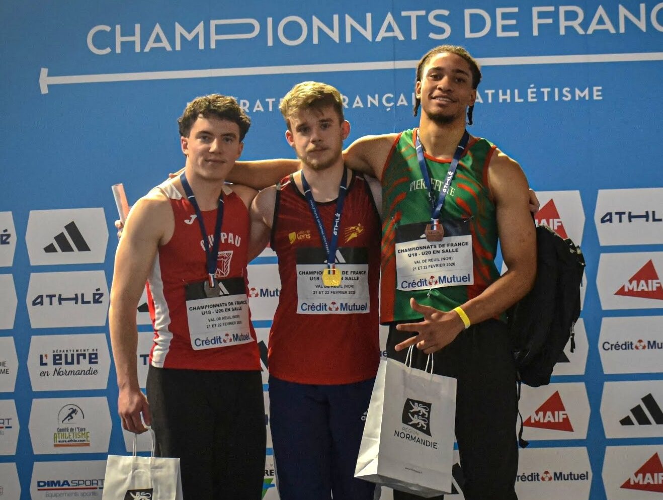 Lire la suite à propos de l’article Gaël DELAUMENIE Champion de France Junior sur 60m 